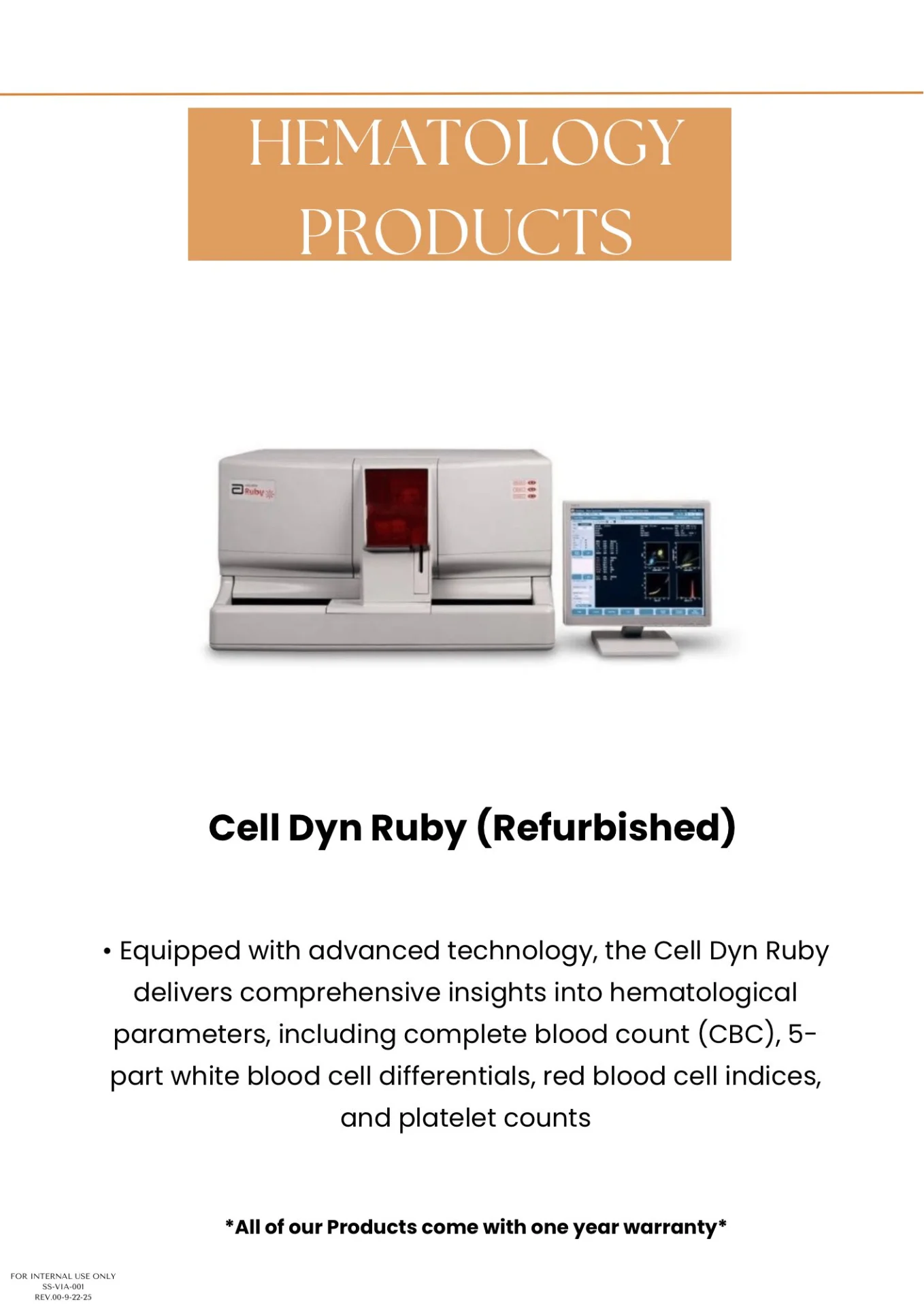 Catalog Page 1 Hematology