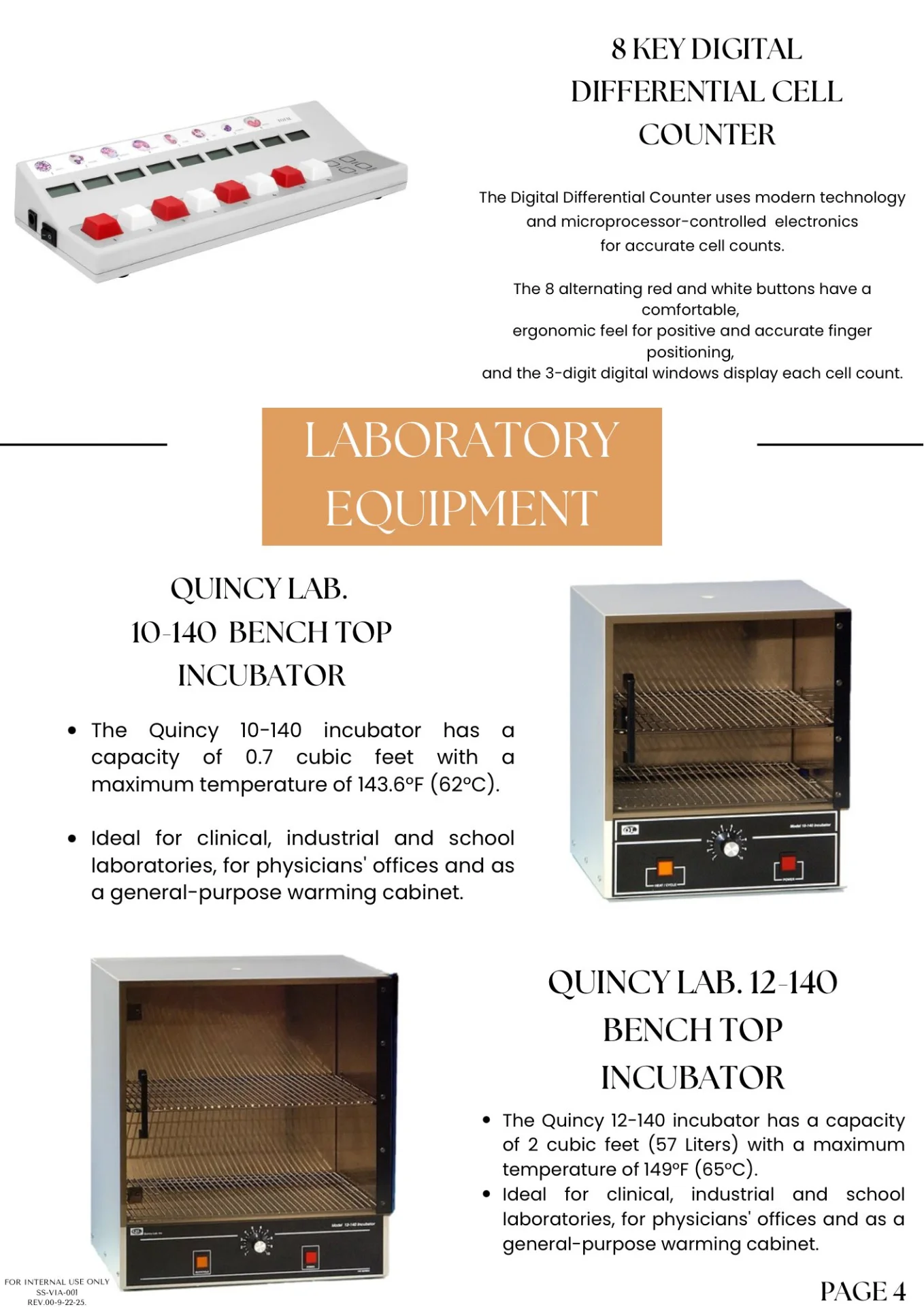 Catalog Page 4 Laboratory Equipment