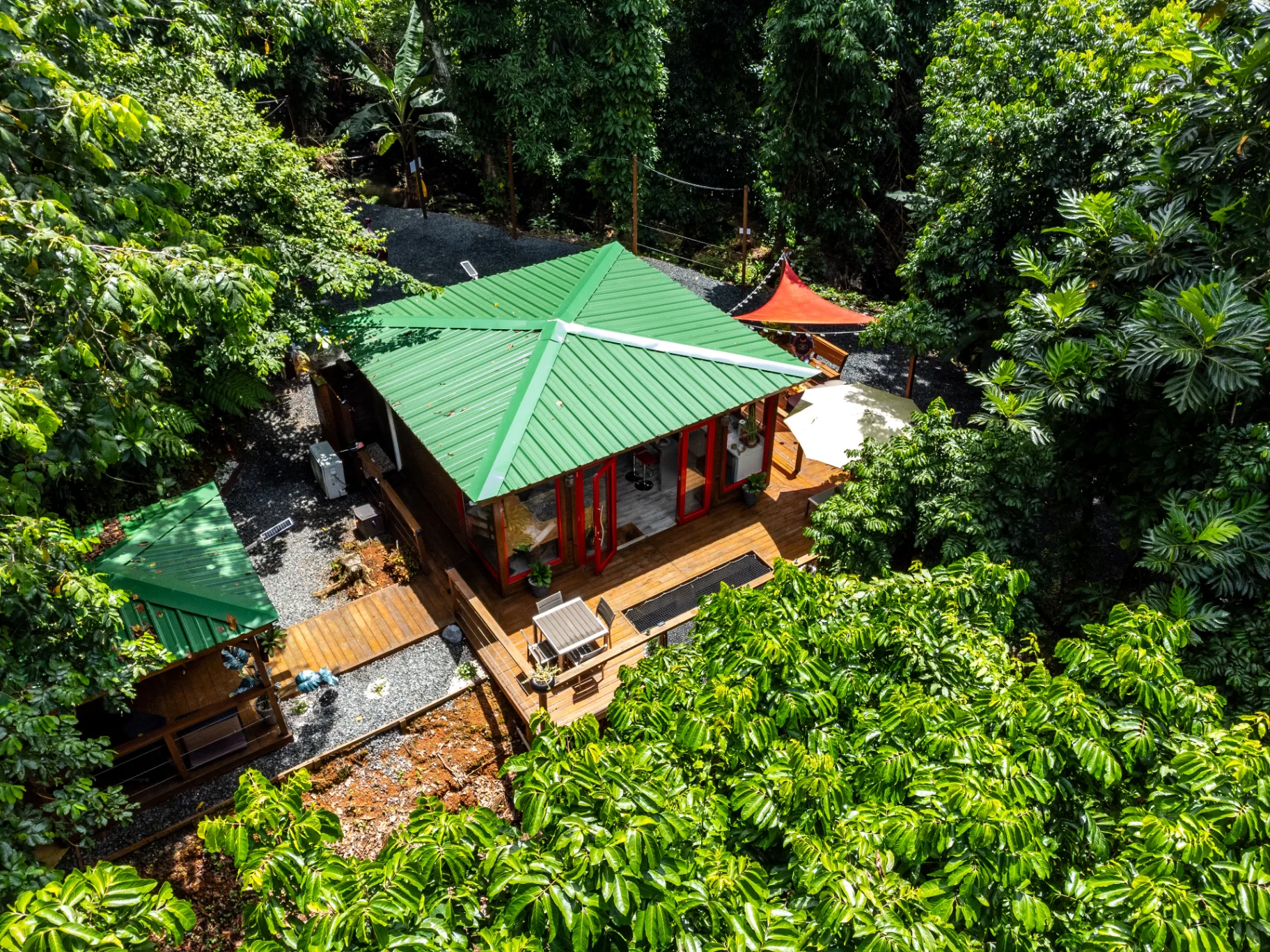 Ambiente preparado para una experiencia romántica en Hacienda Escondida