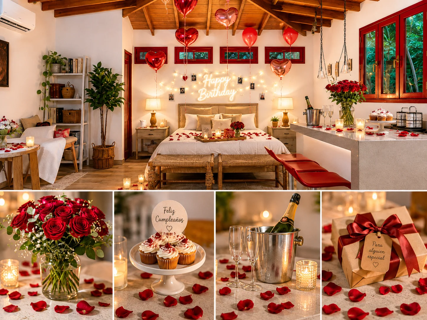 Espacio reservado para una fotografía de celebración de cumpleaños