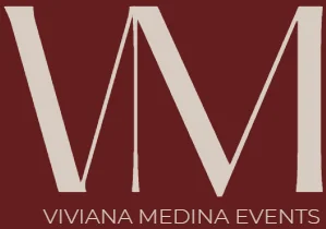 Logo horizontal de Viviana Medina Events