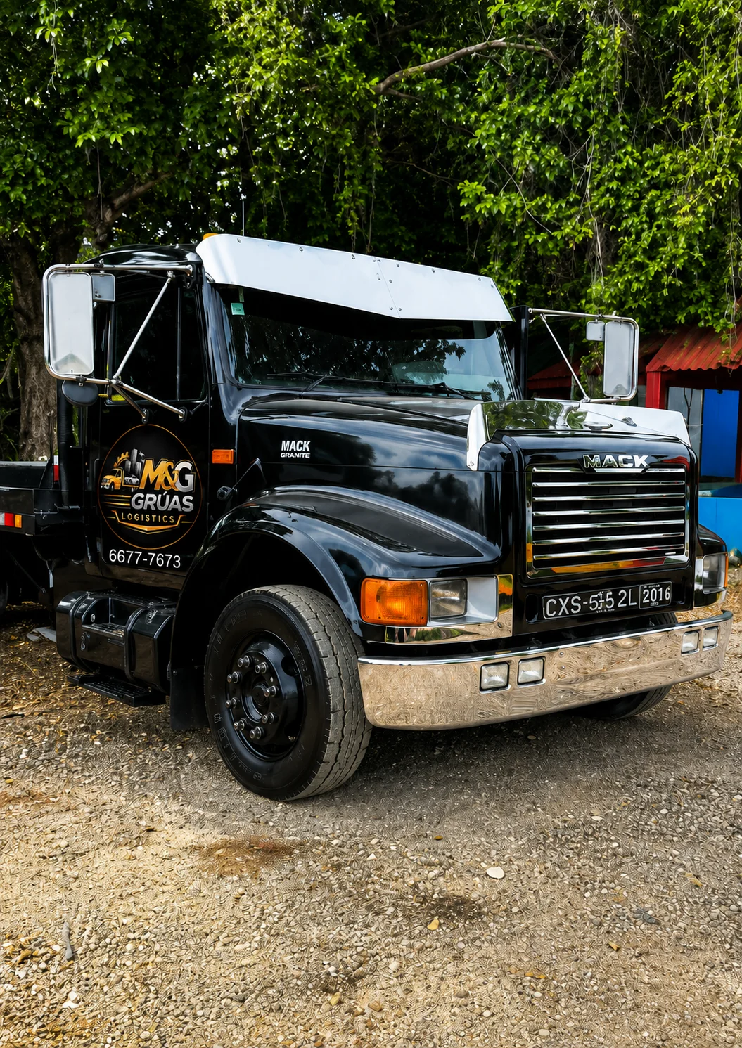 Grúa vehicular de Grúas M&G Logistics