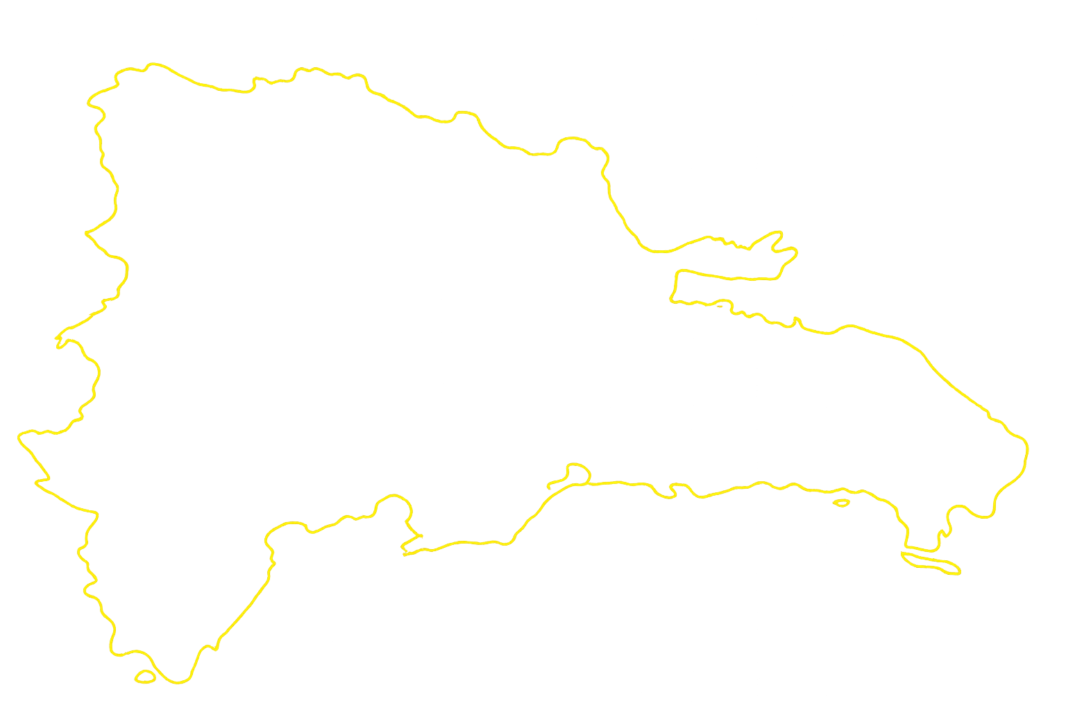 Mapa de cobertura en República Dominicana