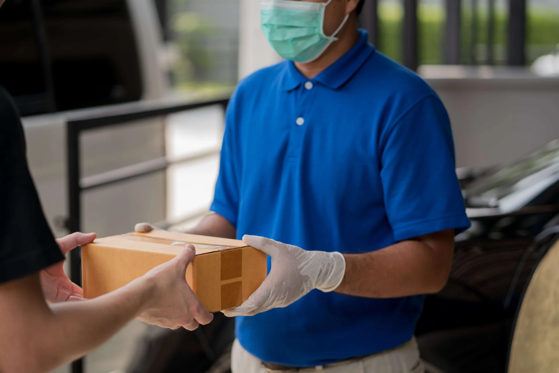 Entrega segura de un pedido de productos médicos