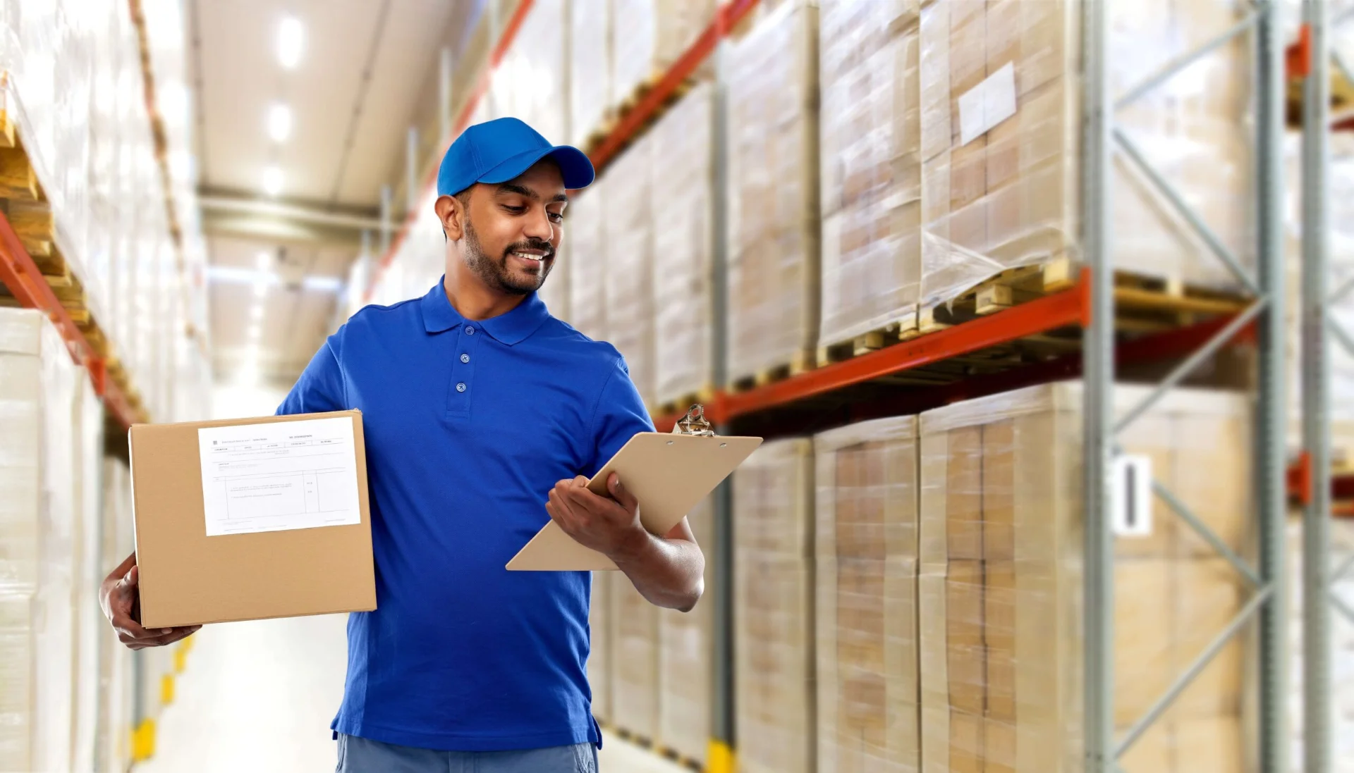 Control de existencias en un almacén de distribución