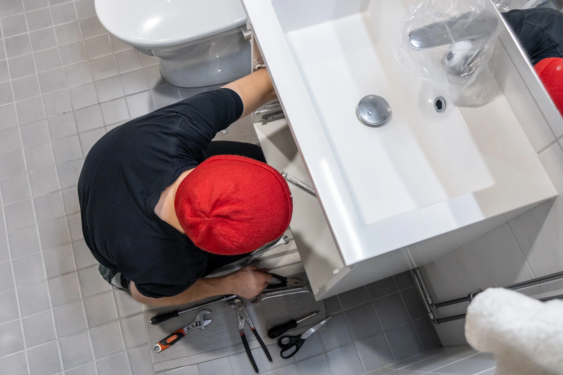 Atención de servicios de plomería