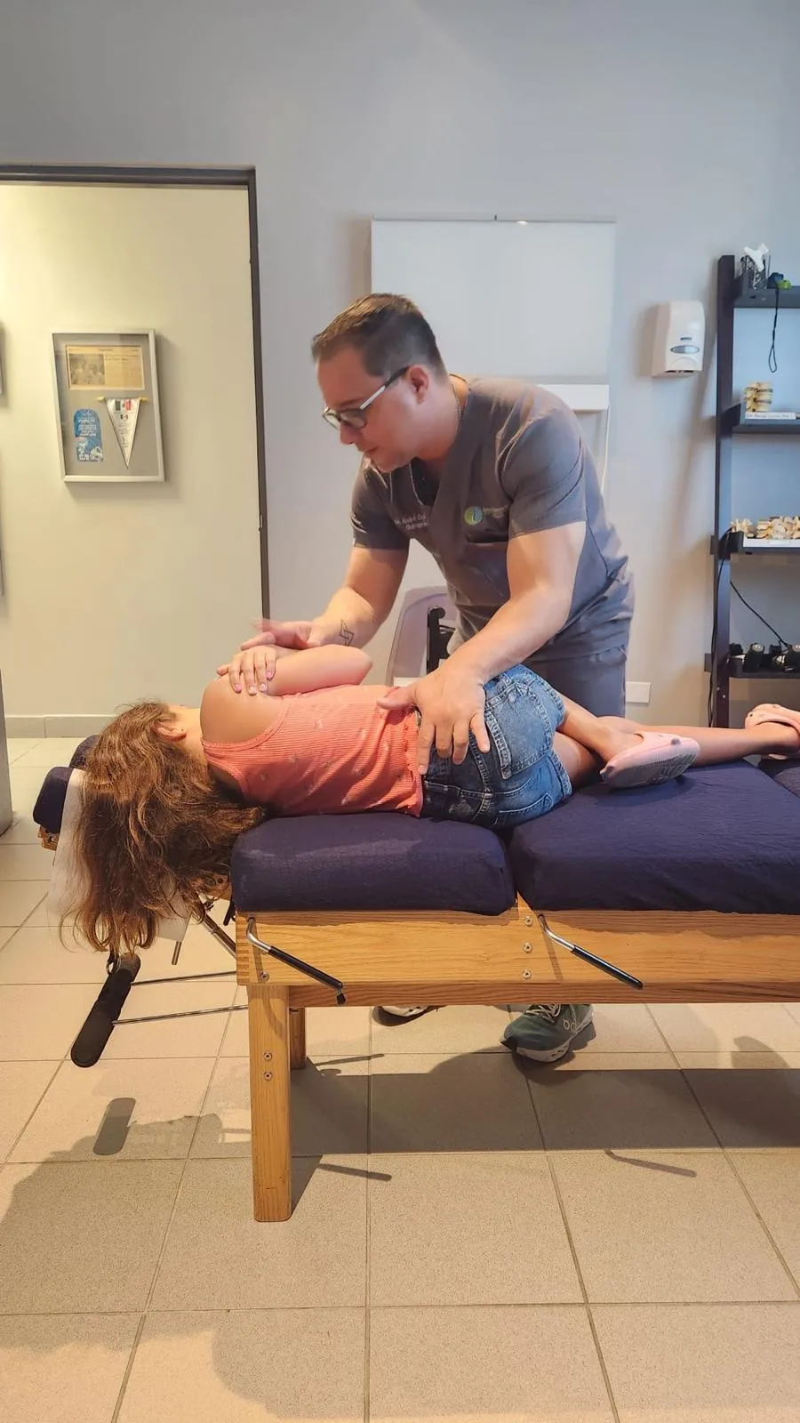 Consulta de bienestar quiropráctico