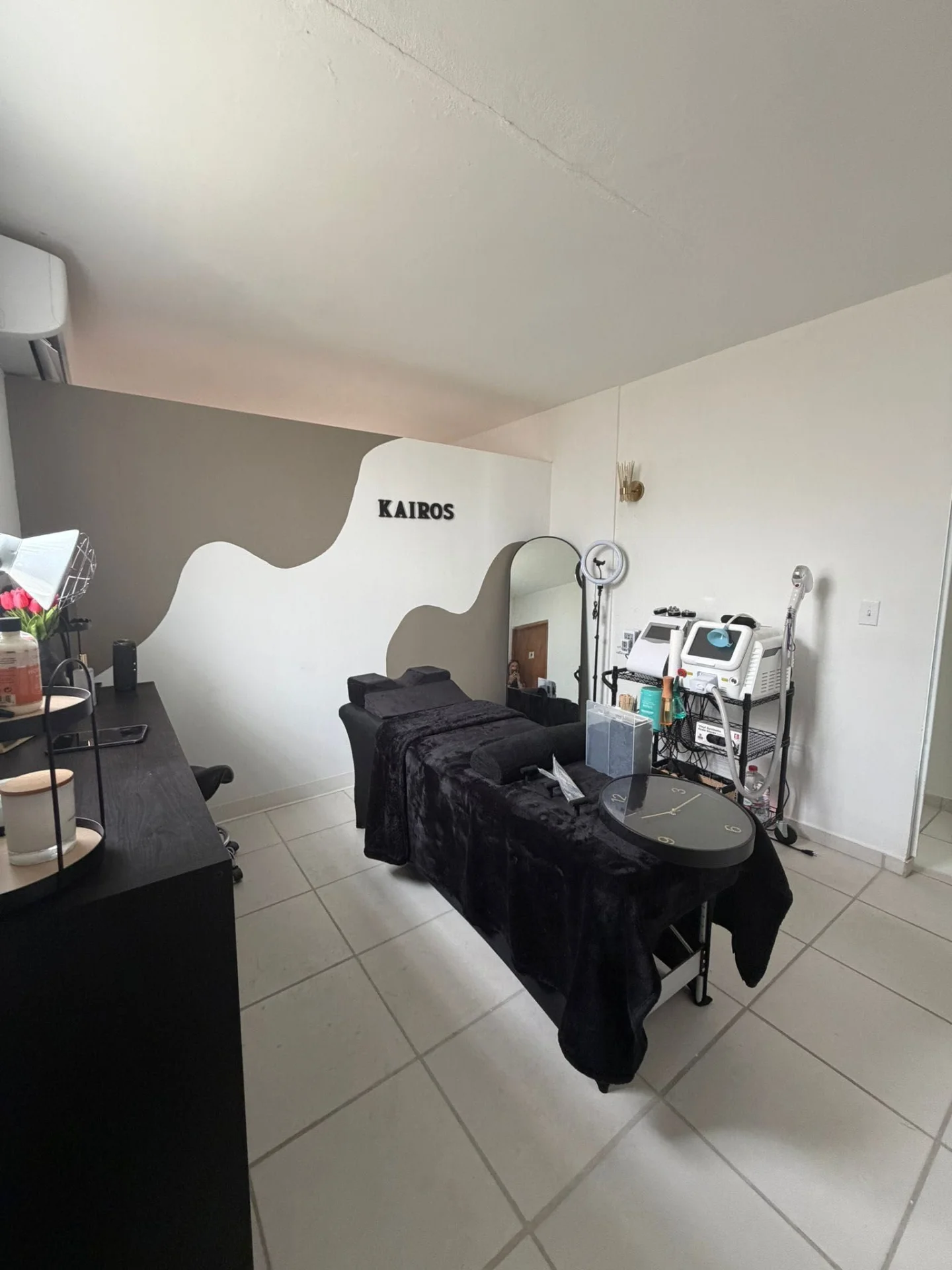 Tratamiento facial hidratante de spa