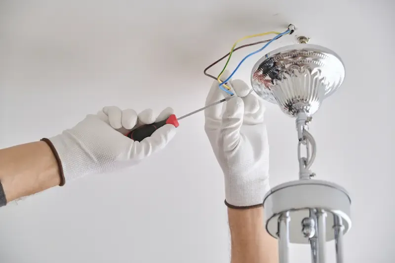 Instalación de lámparas