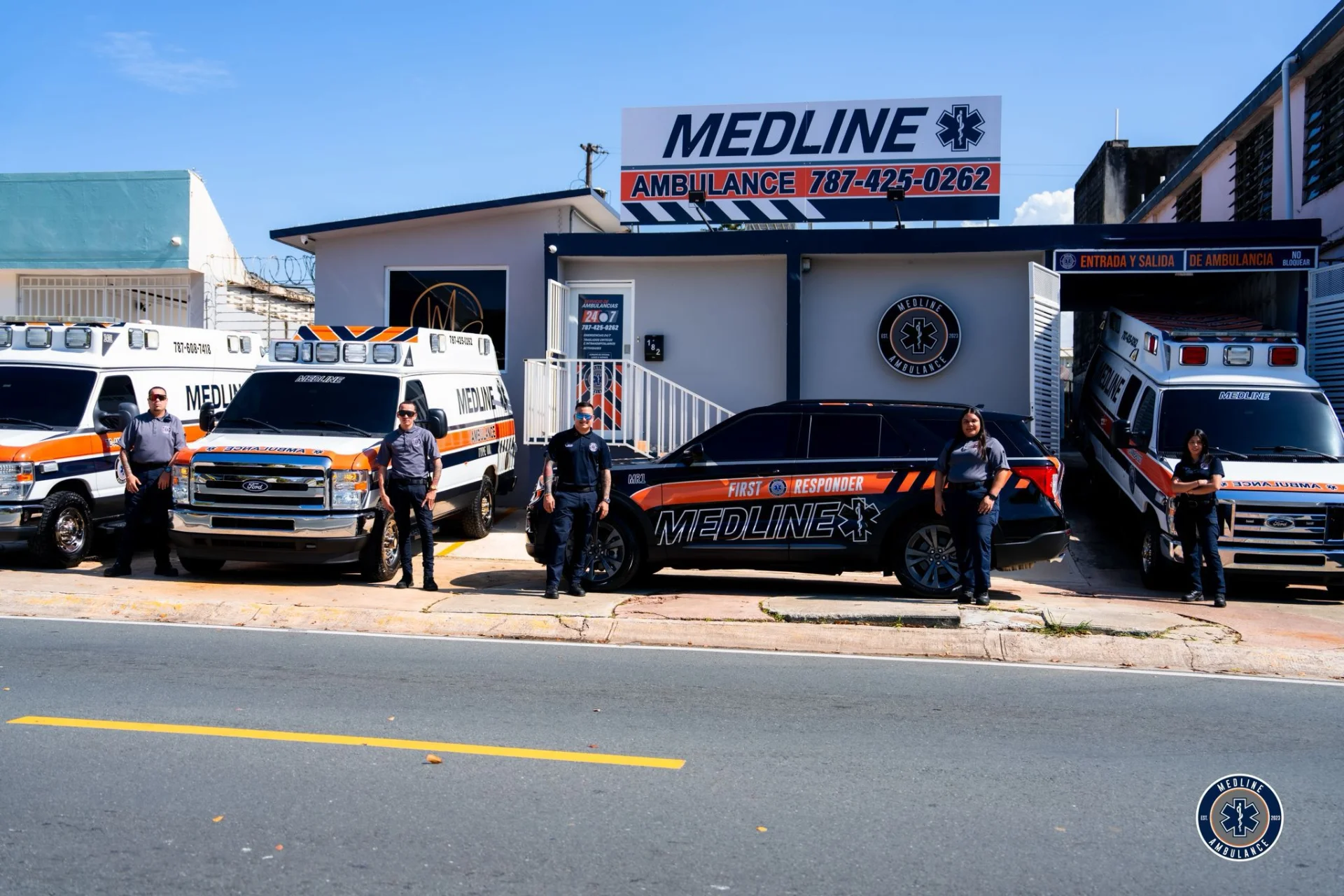 Equipo médico profesional