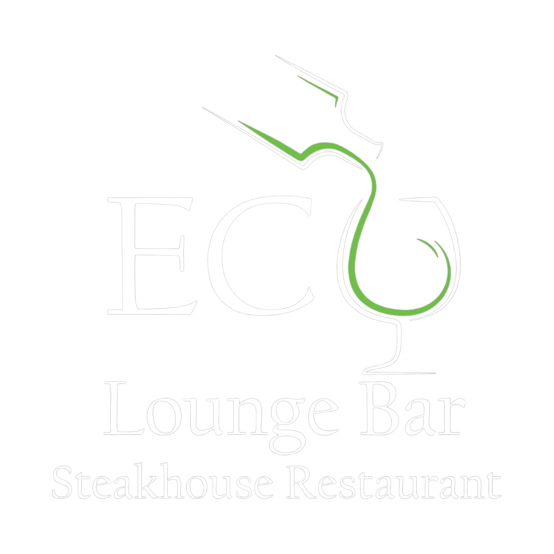 Logo Eco Lounge Bar restaurante y lounge en Cayey Puerto Rico