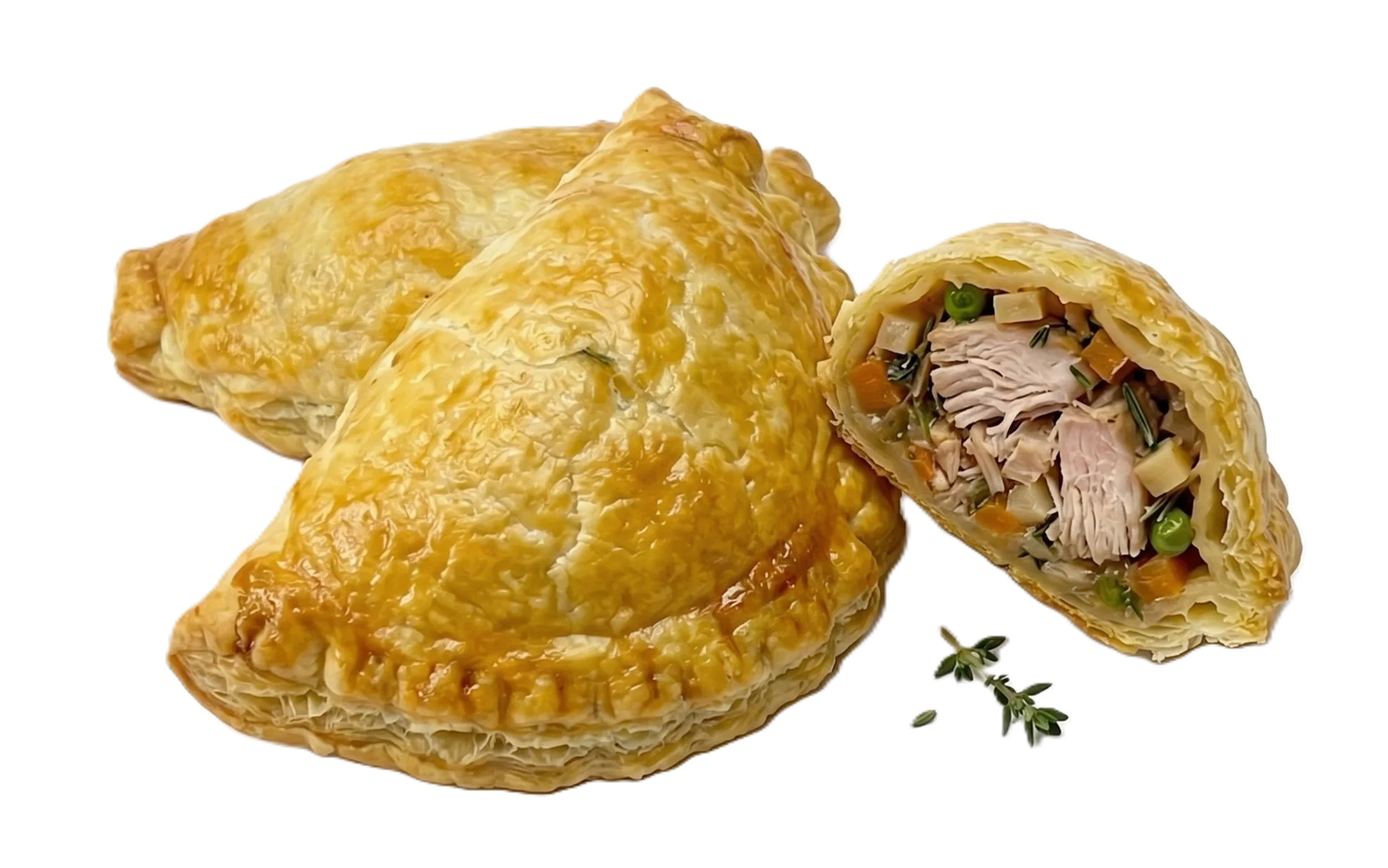 Pastelillos de conejo preparados