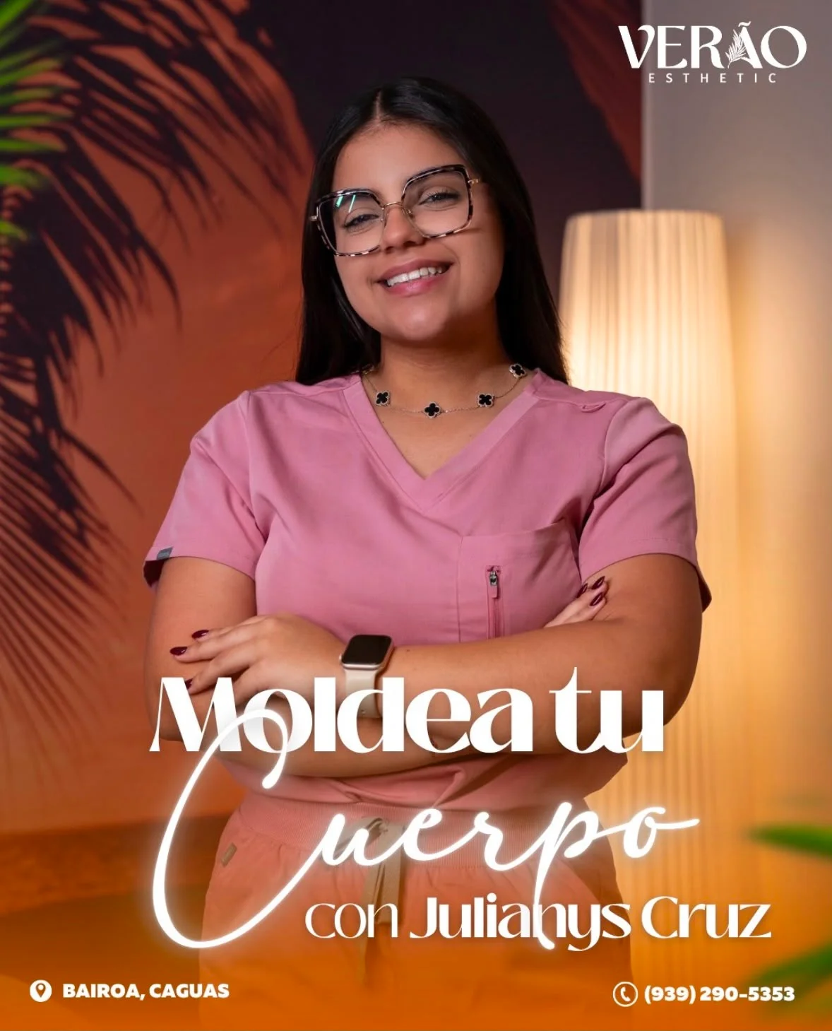 Julianys Cruz, especialista en tratamientos corporales en Verāo Esthetic