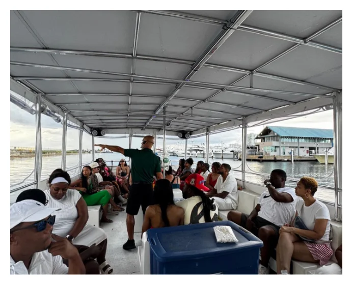 Sunset Harbor Boat Ride